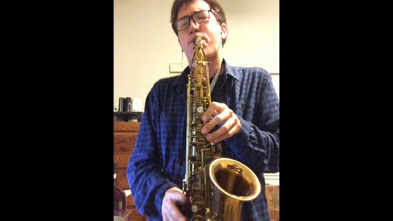 Alto Sax Transcription Of John Coltrane S Solo On Mr P C Youtube