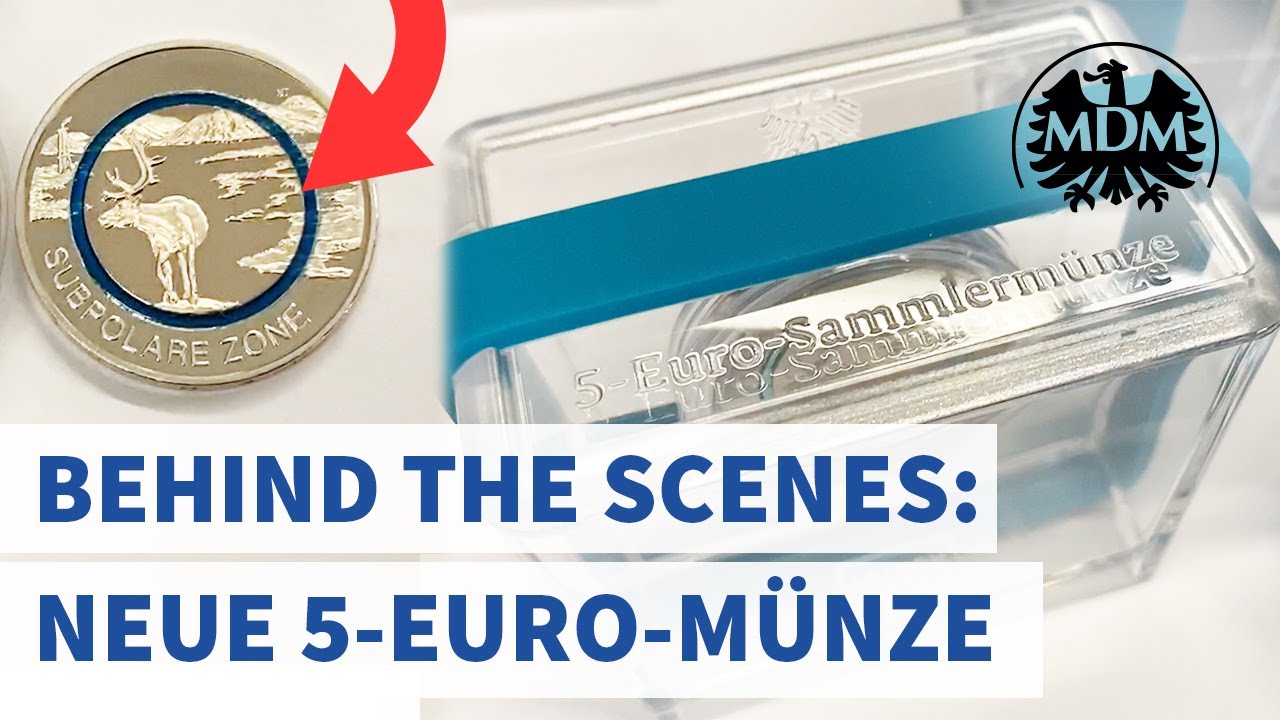 Endlich Da 5 Euro Munze Subpolare Zone In Polierte Platte Youtube