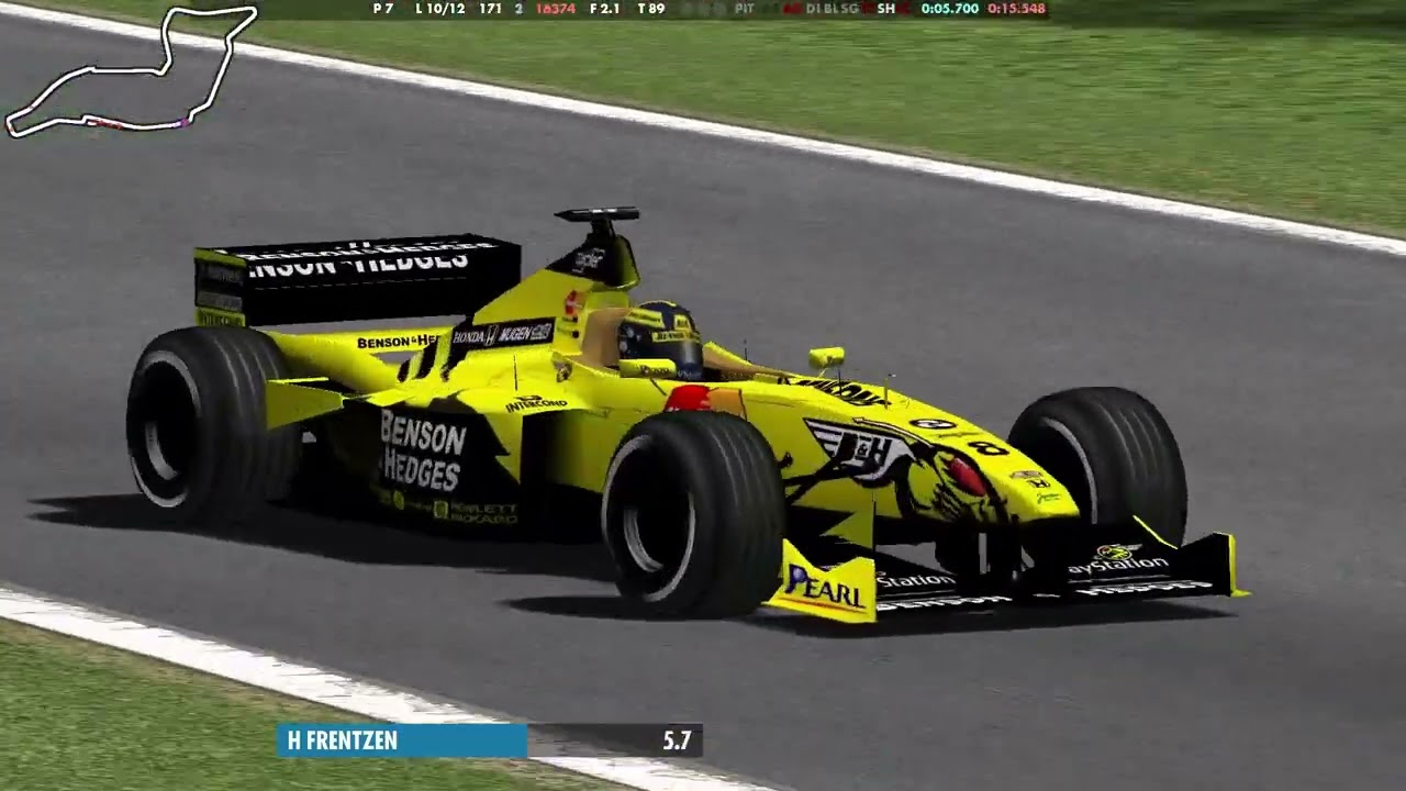 Grand Prix 4 F1 1999 Mod San Marino Grand Prix 2nd position lap