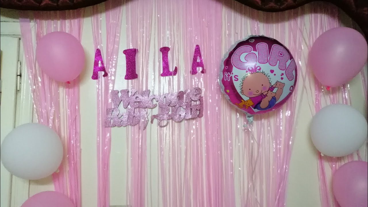 سبوع بيبي ايلا👶🏻🎊 افكار لديكور السبوع وازاى يبقا يوم مميز💯