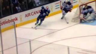 Toronto maple leafs announcer said ...