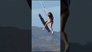 #travel #sport #short Watch this amazing kitegirl - ig @vrinhamal