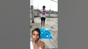 Man jump in Invisible ocean funny vfx magic video | Kinemaster editing | Ayan mechanic