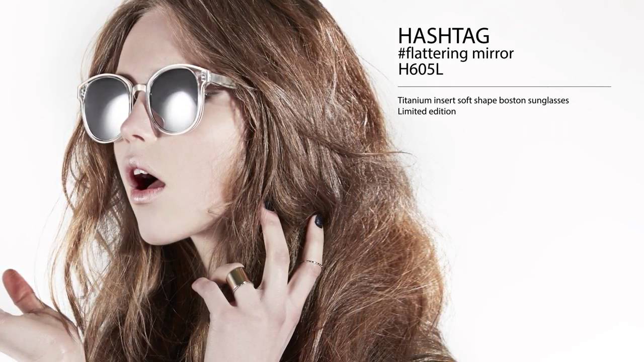 HASHTAG eyewear 2016 collection (making film +Lookbook) YouTube