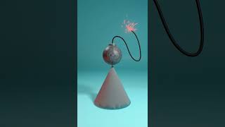 Pokemon Energy Physics Simulation in Blender #viral
