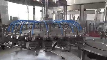 CGF24-24-8 water filling machine, RFC 3 in 1 monoblock