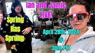 Ian Roussel Will Be In His Shop LIVE To Discuss His Projects And Get His Hands Dirty 👽👽