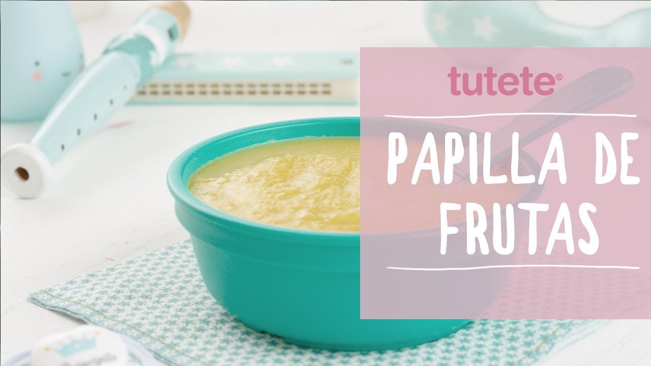 Potitos de frutas caseros para bebés - PequeRecetas