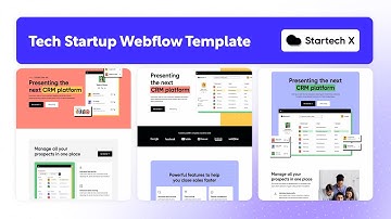 Tech Startup Website Template | Startech X - BRIX Templates