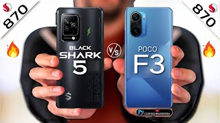 Xiaomi Black Shark 5 VS POCO F3  Camera | Body | AnTuTu | Benchmark | Display | Full Comparison