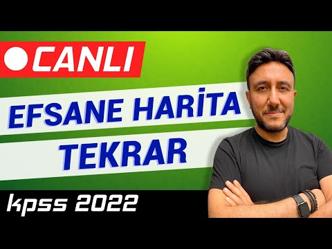 EFSANE HARİTA TEKRAR..! | Mehmet Eğit #kpss2022