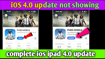 How To Update Pubg 4.0 In IOS ipad | Pubg 4.0 Update Not Showing In App Store | Pubg 4.0 Update IOS 