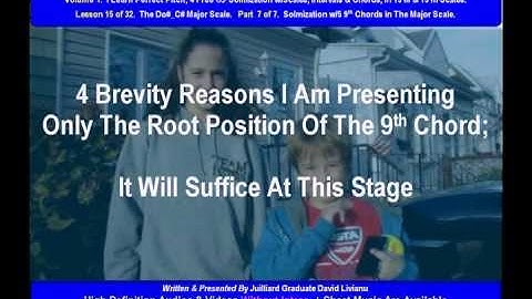 Part 7a. LESSON 15 of 32, The Do#_C# Major Scale. THEORY