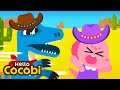 Dinosaur Songs | The Raptor Trio | Velociraptor, Oviraptor, Eoraptor for Kids | Hello Cocobi
