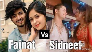 Fainat Sidneet Tiktok Videos Mr.faisu & Jannat Siddharth & Avneet Tiktok Videos