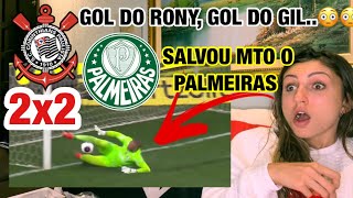 CORINTHIANS 2 x 2 PALMEIRAS