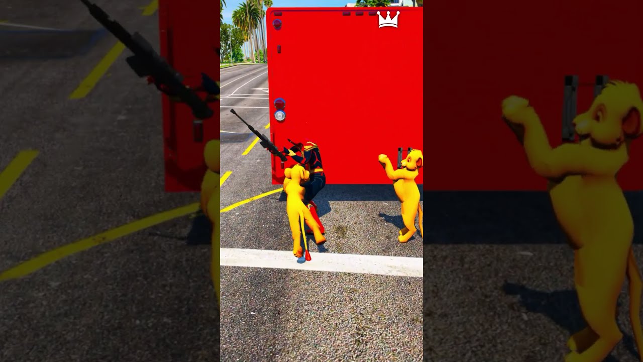 GTA V LIONESS HELP S FROM Shorts