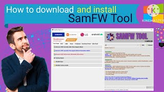 How to download and install SamFW Tool for FRP.SamFW FRP Tool for phone.