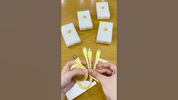 Cáp Sạc Dây Rút 3 IN1 USB to M+L+C 3 5A Baseus Bright Mirror 2 Series Retractable 3 in 1 Fast Chargi