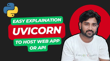 uvicorn in python | simple and easy explanation | #python #uvicorn #programming #coding