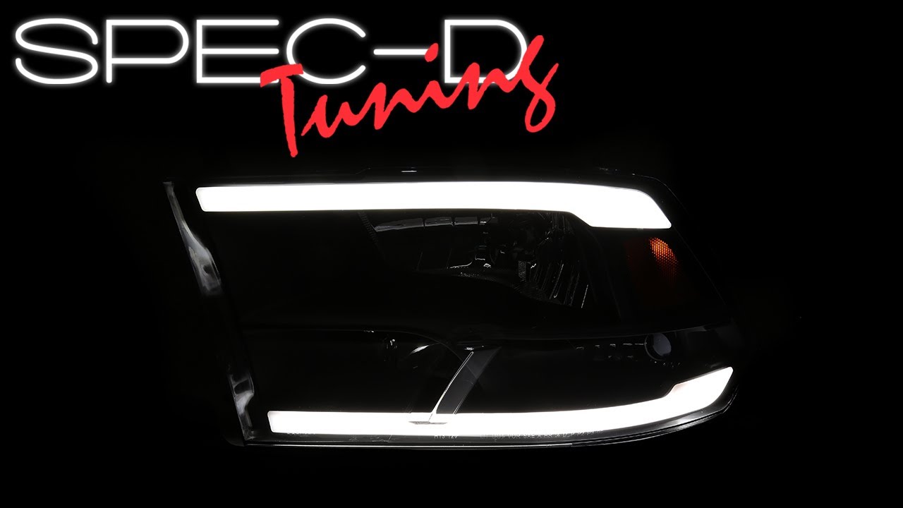 SPECDTUNING DEMO VIDEO: 2009-2019 DODGE RAM LED HEADLIGHTS