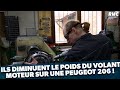 Ils diminuent le poids du volant moteur sur une peugeot 206 s16 