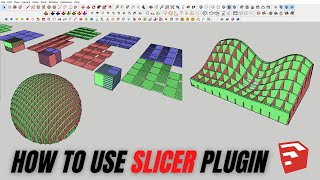 How to use Slicer plugin in Sketchup