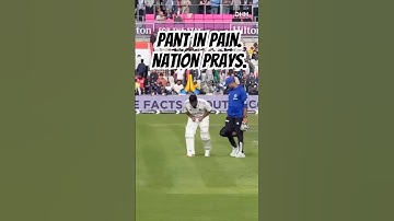 Rishabh Pant Struggles in Pain for India 💔 | Fighting Spirit in 4th Test vs England | ENG vs IND