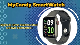 MyCandy 45mm Stainless Steel Lifestyle #Smartwatch! MyCandy SmartWatch Unboxing & Connecting Review screenshot 5