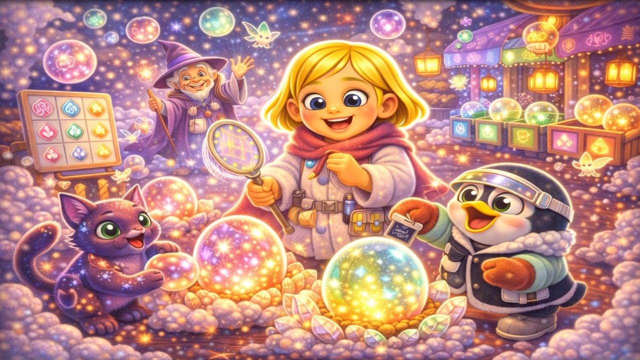 Emma and Chilly Fix the Floating Spell Market 🧙‍♀️✨🛍️