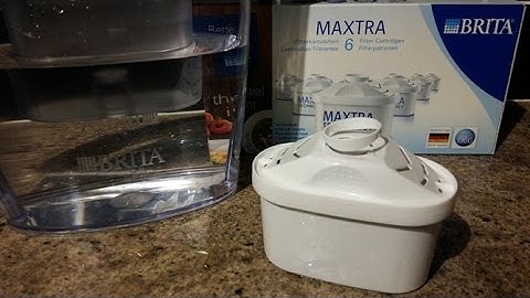 Hoe een Brita Filter te veranderen - Maxtra Filter