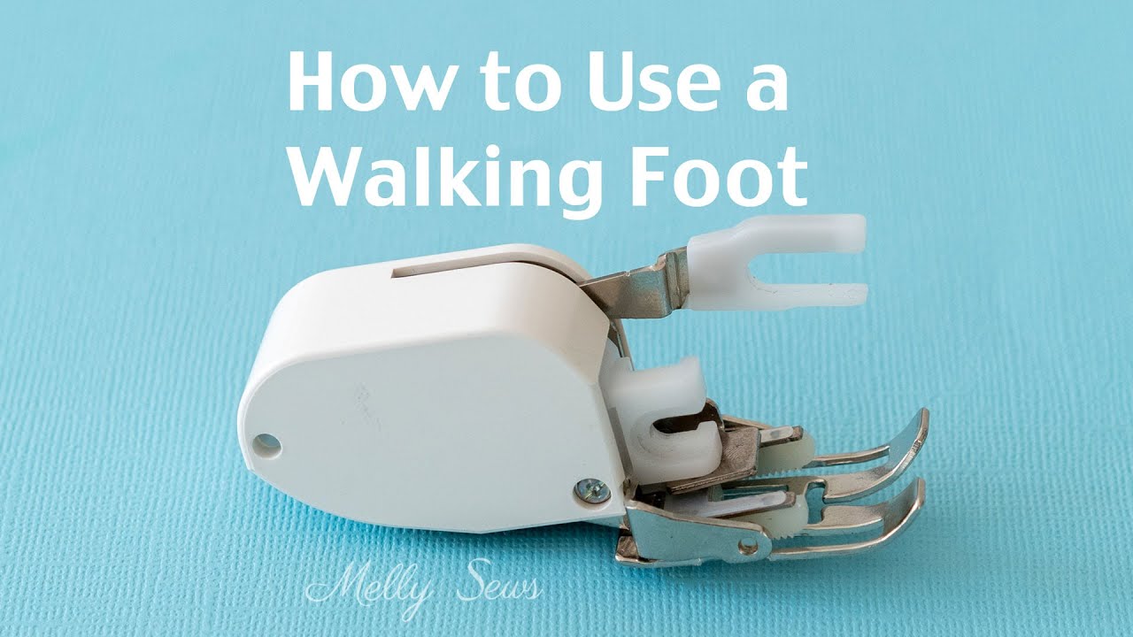 How to Use a Walking Foot