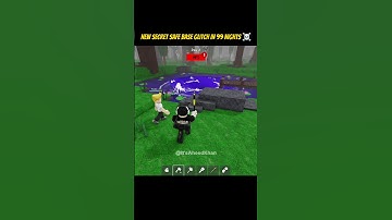 99 Nights In The Forest - New Secret Safe Base Glitch For 67 Days 😱 #roblox #fyp