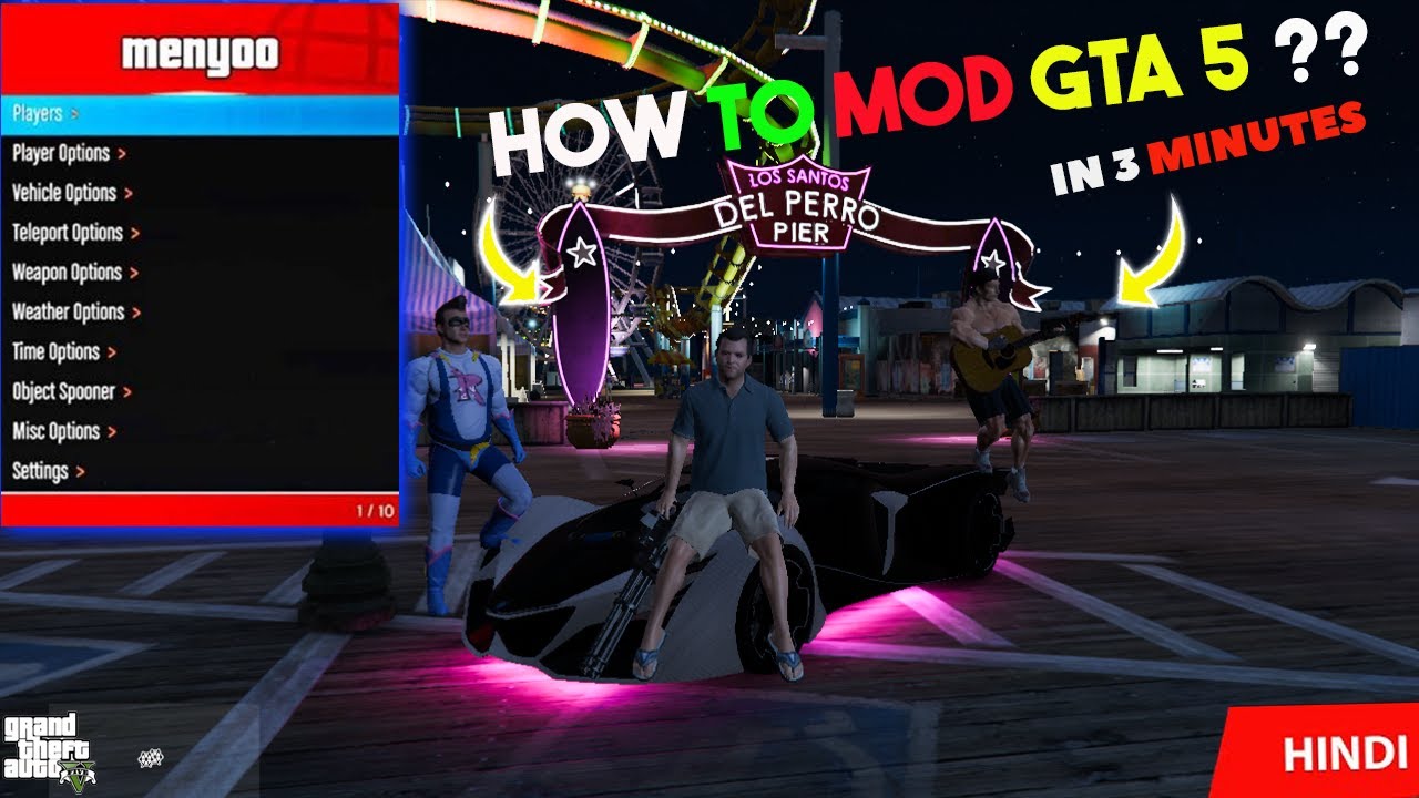 How To Mod Gta 5 Pc 2023 How To Mod Gta 5 For Beginners Mod Gta how-to-mod-gta-5-pc-2022-hindi-how-to-install-menyoo-gta-5-pc-youtube