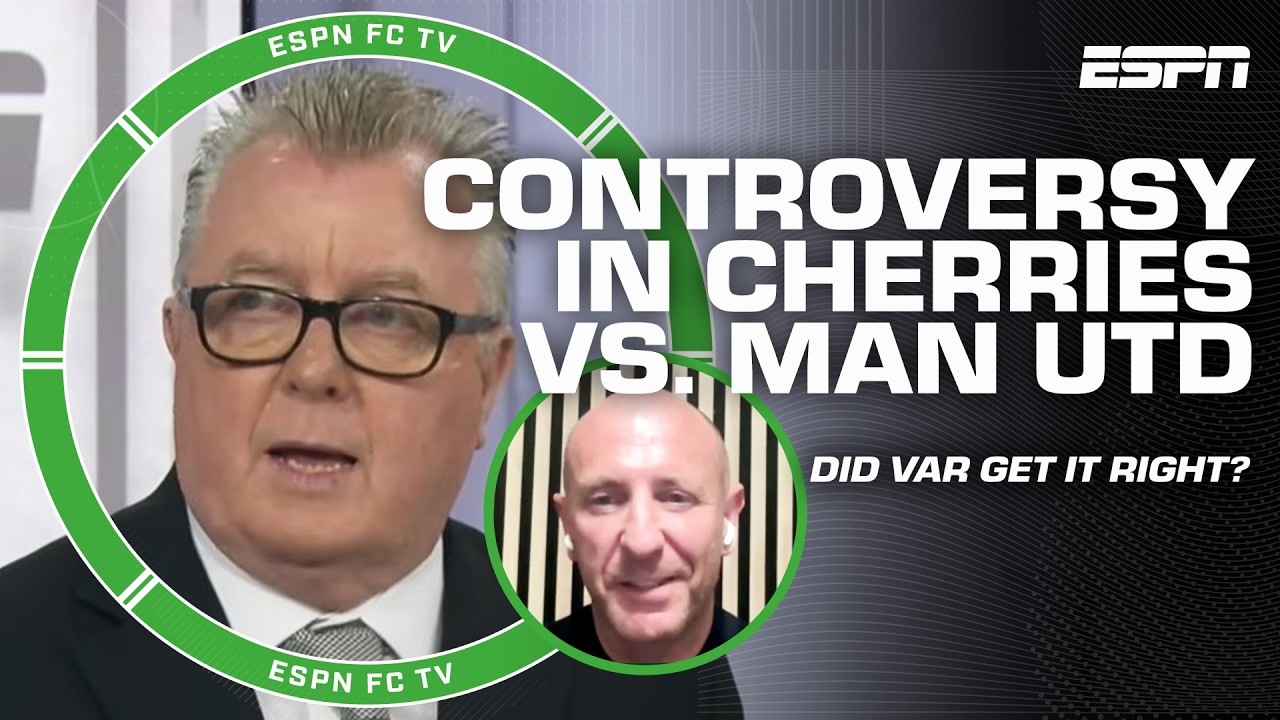 CONTROVERSIAL Bournemouth vs. Man United penalty left Andy Davies 'surprised' by fallout 👀 | ESPN FC