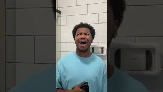 When Youre In The Shower & It Sounds Like Someones Breaking In