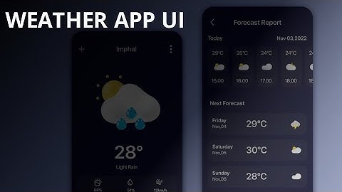 Weather app • Flutter • api • provider #flutter #dart #api #statemanagement