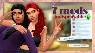 🏆 7 Mods INDISPENSABLES à avoir sur les Sims 4