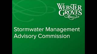 Details Stormwater Management Advisory Commission 09/14/2026 Guide