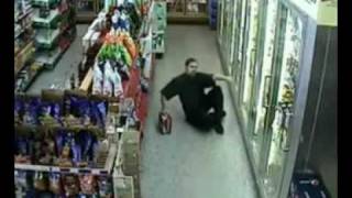 Drunk Guy Goes Back For More Beer