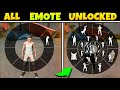 FF ALL EMOTE UNLOCK🔓||FREE FIRE EMOTE GLITCH🤯