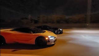 McLaren 720s DPs E85 vs C7 Z06 Ported Blower Cam FBO E60