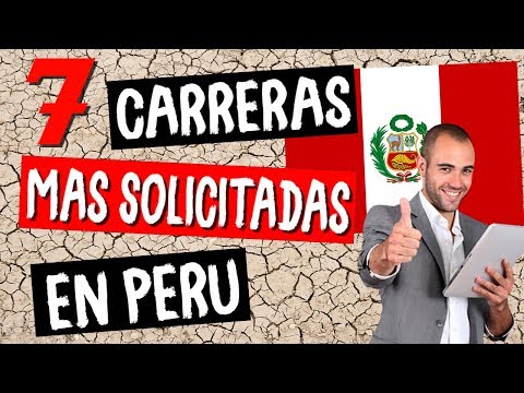 Top 7 Carreras PROFESIONALES en PERÚ Más Rentables y Demandas 2020