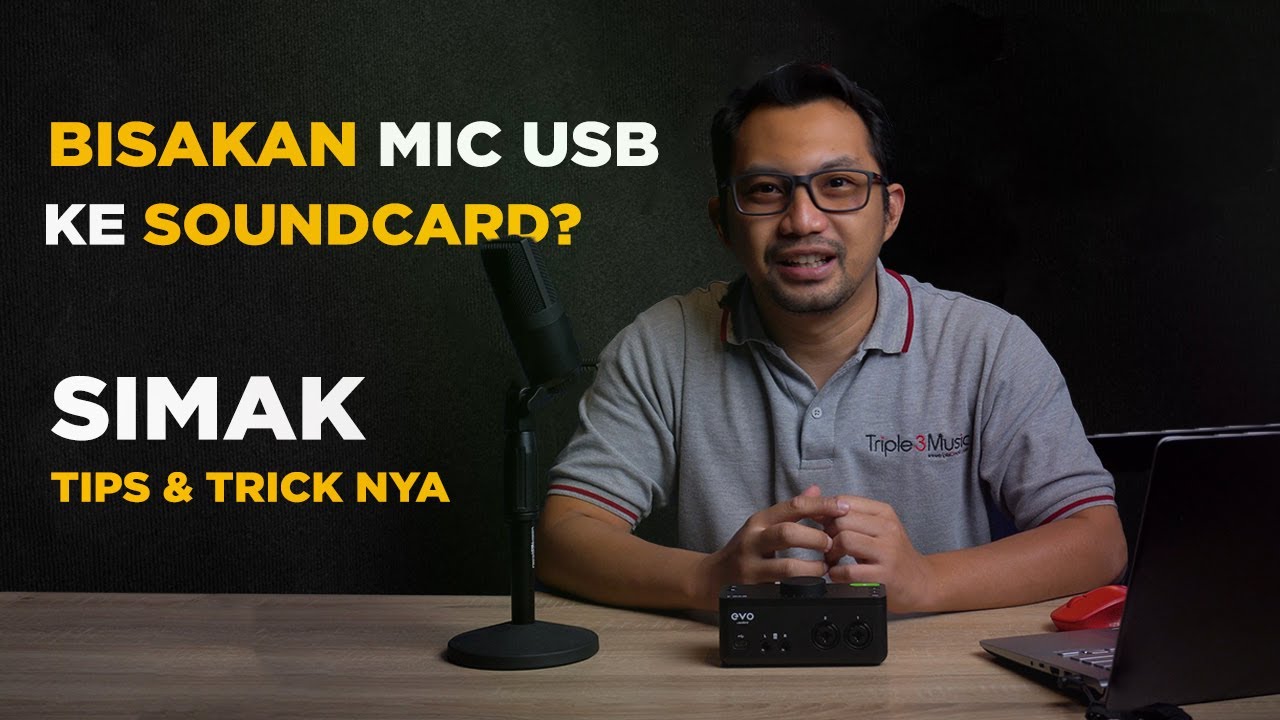 Tutorial Cara Pasang Mic USB Ke Soundcard YouTube