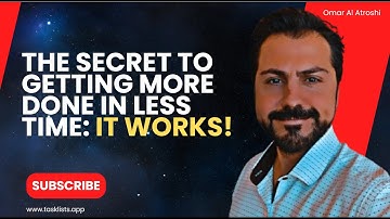 The Secret to Getting More Done in Less Time: It Works!