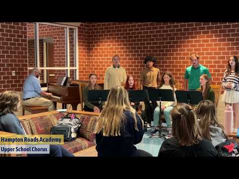 Hampton Roads Academy Upper School Chorus - "Shalom Rav" by Elana Arian