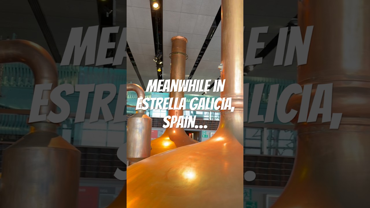 Meanwhile in A Coroña, Spain…#travel #shorts #cruise #beer #spain