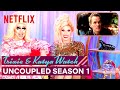 Drag Queens Trixie Mattel &amp; Katya React to Uncoupled | I Like to Watch | Netflix