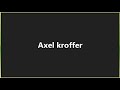 Axel kroffer funniest zoom trolling moments