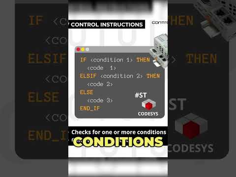 IF....ELSIF... instruction in